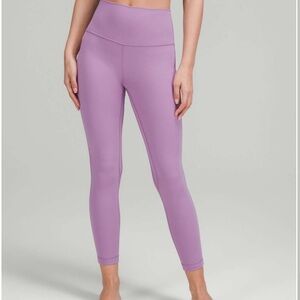 Lululemon 25” Align legging in wisteria purple